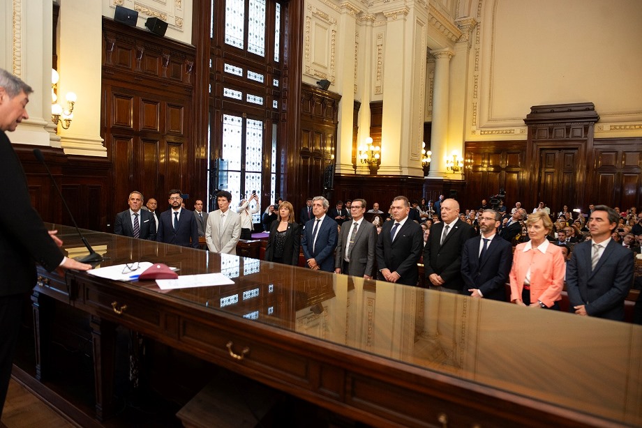 Jura de los nuevos peritos del Cuerpo Médico Forense de la Justicia Nacional.