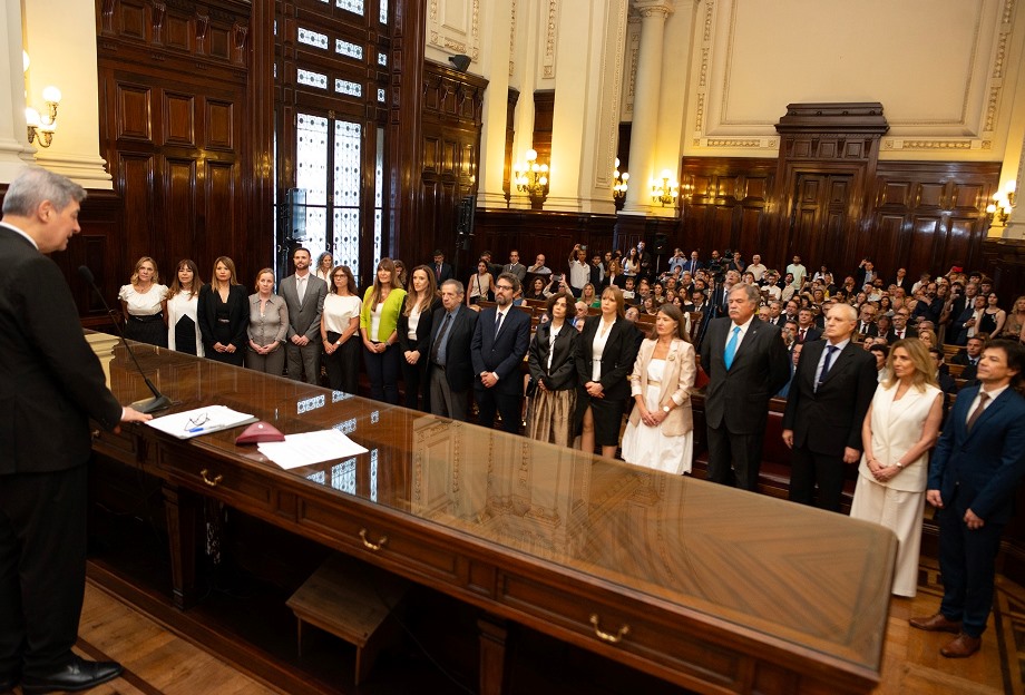 Jura de los nuevos peritos del Cuerpo Médico Forense de la Justicia Nacional.