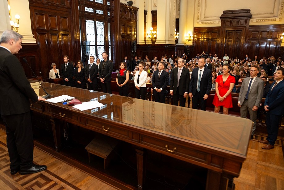 Jura de los nuevos peritos del Cuerpo Médico Forense de la Justicia Nacional.