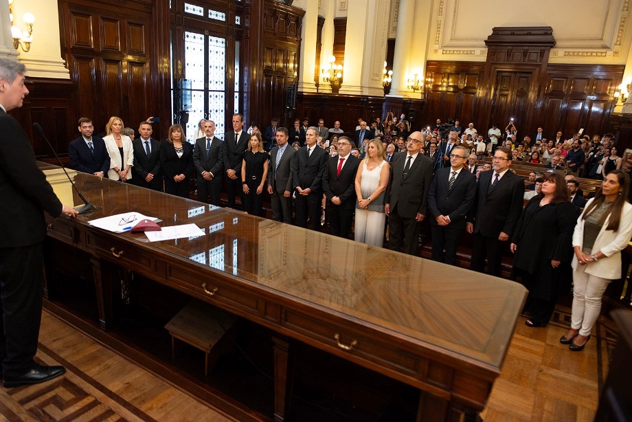 Jura de los nuevos peritos del Cuerpo Médico Forense de la Justicia Nacional.
