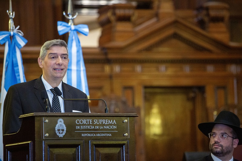 Discurso del presidente de la Corte, Horacio Rosatti.