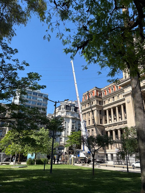 Mantenimiento y consolidación de fachadas del Palacio de Justicia