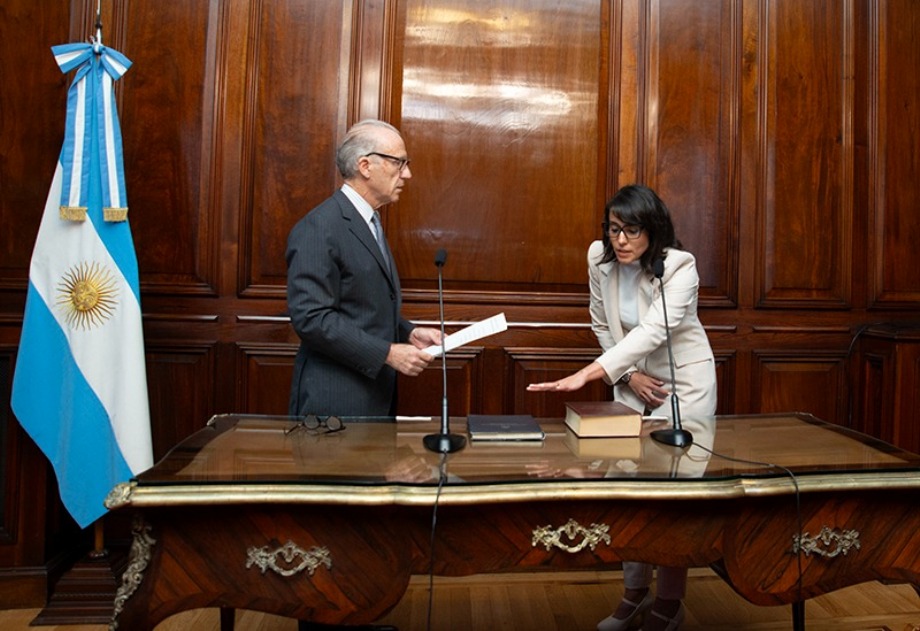 María Belén Montes de Oca - senadora nacional por Tierra del Fuego.