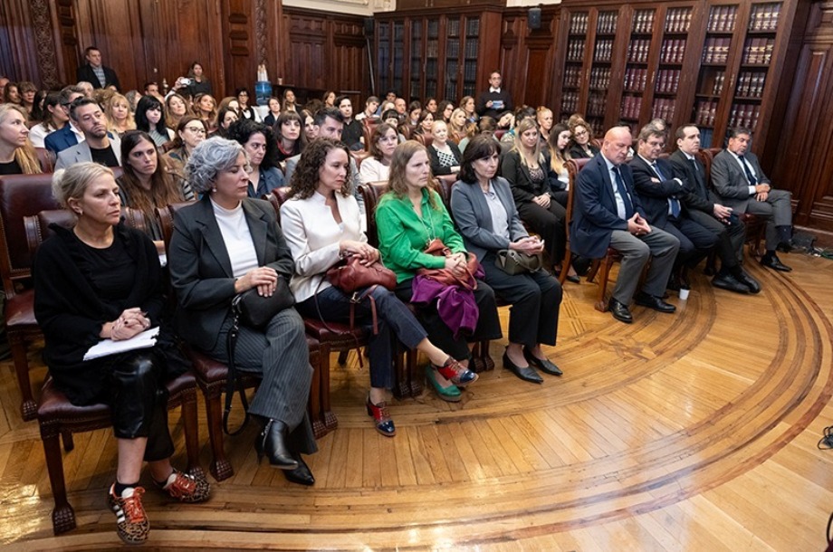 Sala Gorostiaga del Palacio de Justicia.