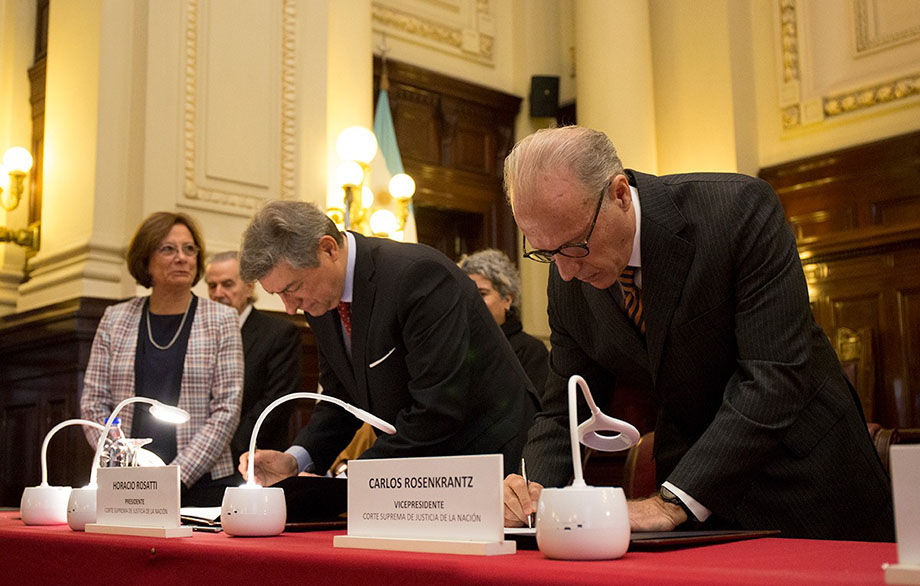 Graduación de la primera promoción de la Diplomatura Judicial en Género de la Justicia Argentina.