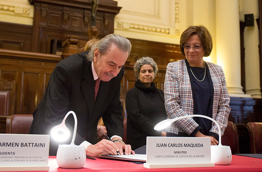 Graduación de la primera promoción de la Diplomatura Judicial en Género de la Justicia Argentina.