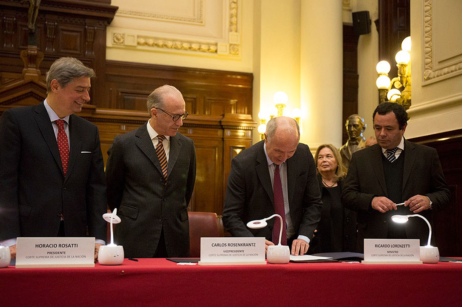 Graduación de la primera promoción de la Diplomatura Judicial en Género de la Justicia Argentina.