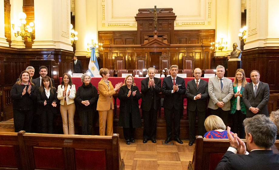 Graduación de la primera promoción de la Diplomatura Judicial en Género de la Justicia Argentina.